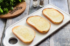 Брускетта в духовке