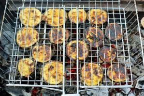 Баклажаны на мангале