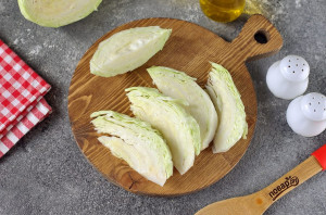 Стейк из капусты в духовке