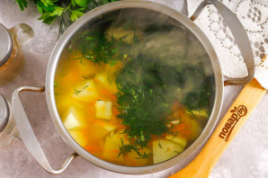 Суп из патиссонов Суп из патиссонов