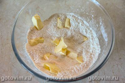 Итальянский пирог сбричолата с черешней 