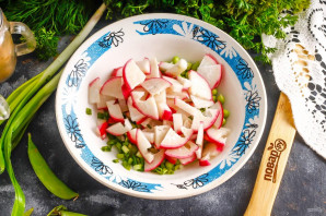 Салат с тыквенным маслом