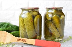 Сладкие маринованные огурцы на зиму