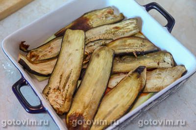 Запеканка из кабачков и баклажанов под хрустящей сырной корочкой Запеканка из кабачков и баклажанов под хрустящей сырной корочкой