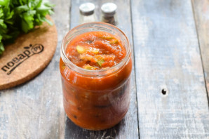 Салат "Овощное безумие" на зиму