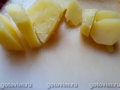 Семга в духовке, запеченная с картошкой в сметане Семга в духовке, запеченная с картошкой в сметане