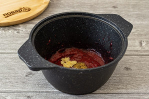 Соус из крыжовника к мясу