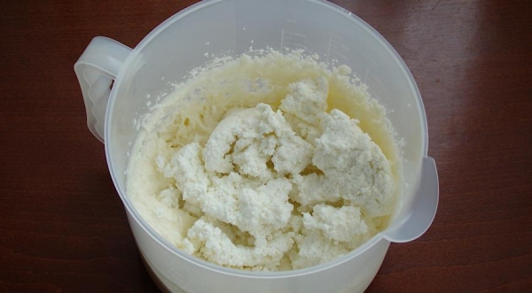 Простой творожный кекс, пошаговый рецепт с фото