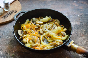 Салат с кинзой и грибами Салат с кинзой и грибами