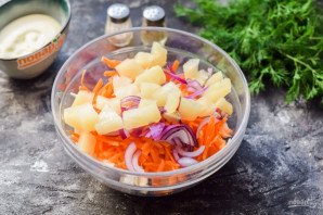 "Коул слоу" с ананасом