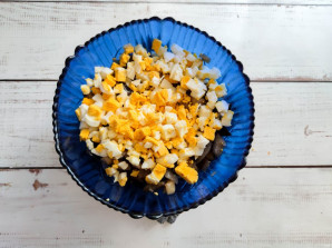 Салат из жареных баклажанов с майонезом Салат из жареных баклажанов с майонезом