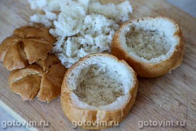 Булочки, фаршированные мясом с фасолью и перцем чили по-мексикански