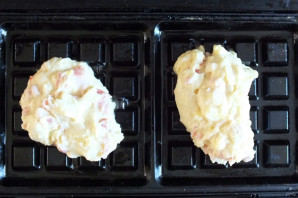 Картофельные вафли в мультипекаре