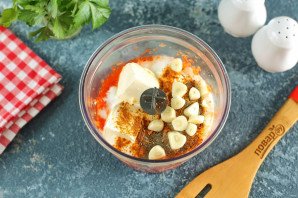 Курица по-армянски в лаваше