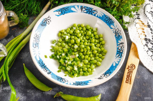 Салат с тыквенным маслом