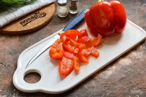 Горлодер на зиму с болгарским перцем