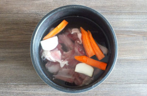 Суп из утки в мультиварке