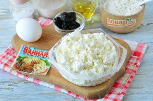 Сырники с черносливом