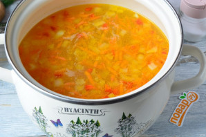 Суп с красным острым перцем Суп с красным острым перцем