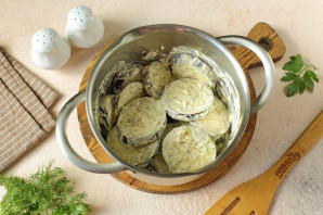 Баклажаны на мангале