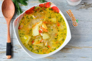 Суп с красным острым перцем Суп с красным острым перцем