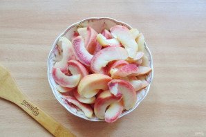 Варенье из нектаринов и персиков