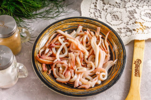 Рваный кальмар по-шанхайски Рваный кальмар по-шанхайски