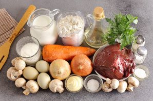 Несладкий блинный торт