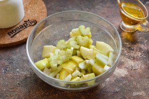 Салат "Гусарский" с сельдереем