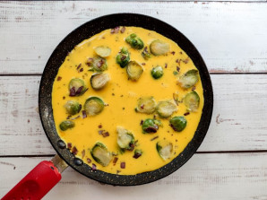 Омлет с брюссельской капустой Омлет с брюссельской капустой