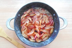 Варенье из нектаринов и персиков