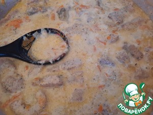 Пангасиус в сливочном соусе