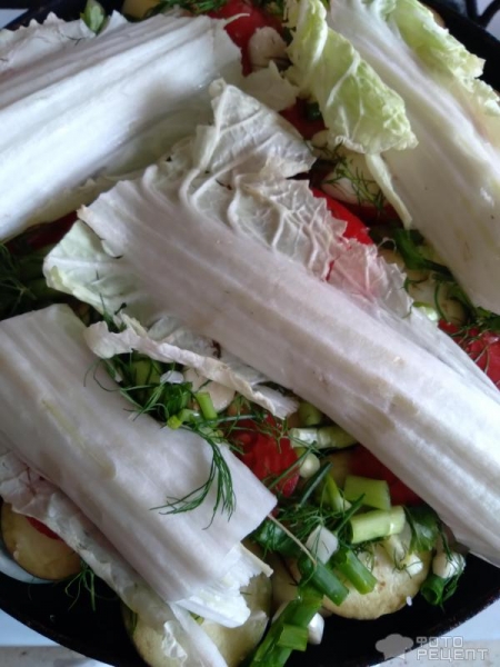 Рецепт: А-ля Домлама - по-домашнему Рецепт: А-ля Домлама - по-домашнему