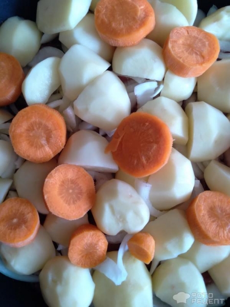 Рецепт: А-ля Домлама - по-домашнему Рецепт: А-ля Домлама - по-домашнему