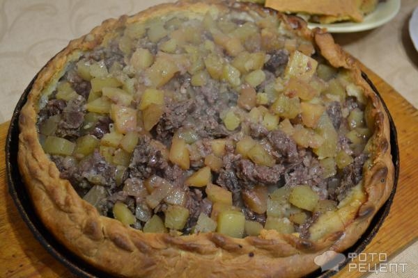 Рецепт: Большой бэлиш - Зур бэлиш - татарская кухня для большой семьи!