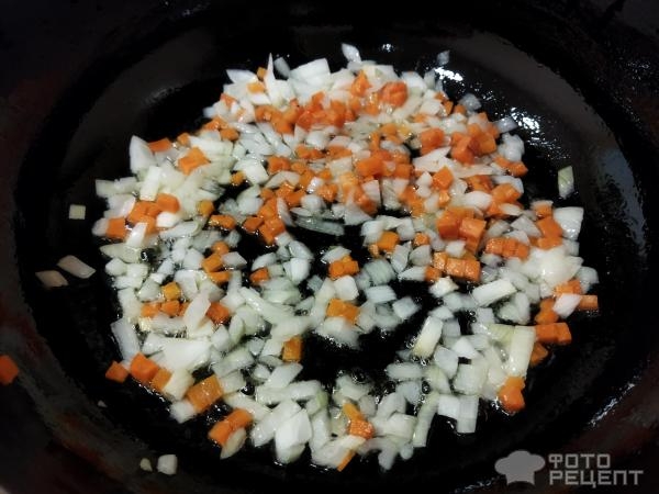 Рецепт: Булгур с куриным филе - с овощами и помидорами в собственном соку Рецепт: Булгур с куриным филе - с овощами и помидорами в собственном соку