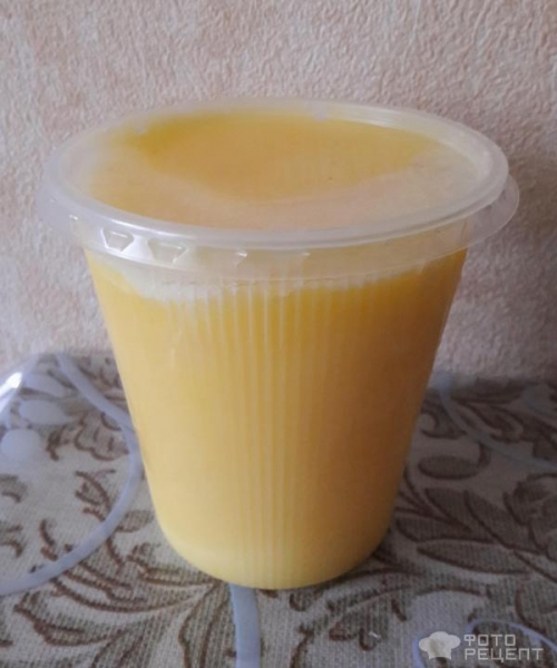 Рецепт: Черника в топленом масле на зиму - Вкусно и полезно!