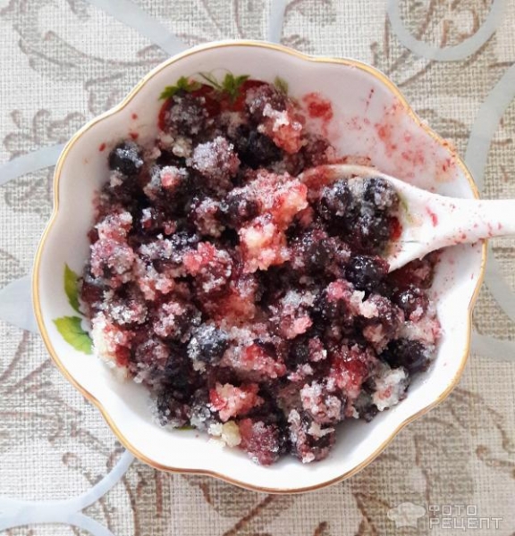 Рецепт: Черника в топленом масле на зиму - Вкусно и полезно!