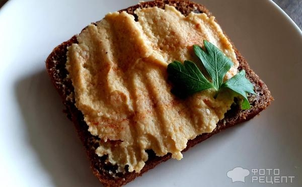 Рецепт: Хумус - с кунжутом - полезно и сытно