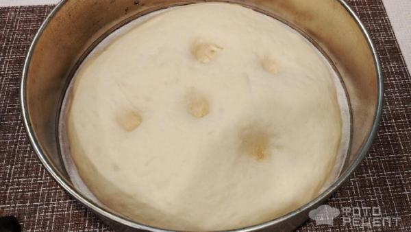 Рецепт: Круглый пшеничный хлеб - в духовке