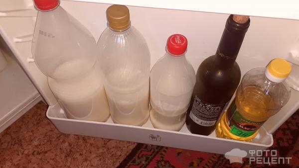 Рецепт: Кумыс в домашних условиях - из сгущенки и кефира Рецепт: Кумыс в домашних условиях - из сгущенки и кефира