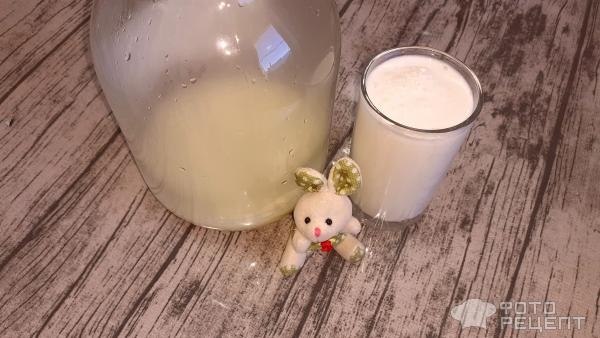 Рецепт: Кумыс в домашних условиях - из сгущенки и кефира Рецепт: Кумыс в домашних условиях - из сгущенки и кефира