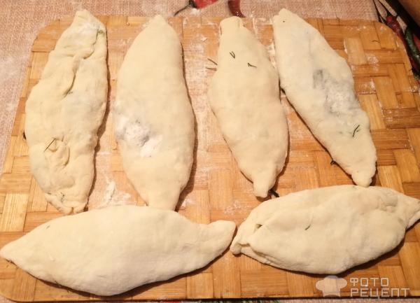 Рецепт: Лепешки с зеленью - женгялов хац - армянская лепёшка, вкусно и очень просто