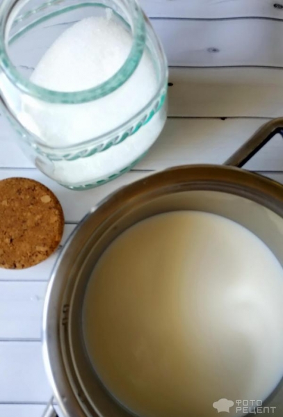 Рецепт: Молочный десерт - или пудинг