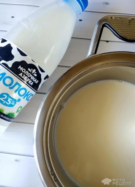 Рецепт: Молочный десерт - или пудинг