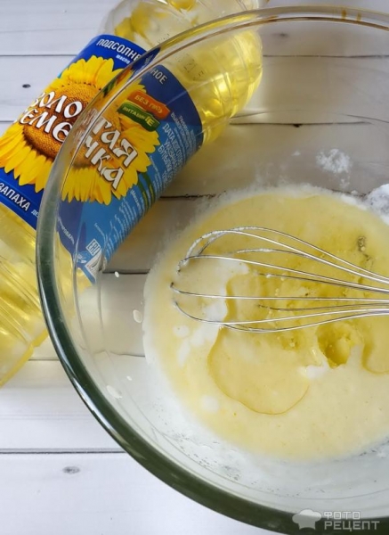 Рецепт: Печенье на кефире - печеньки-малышки