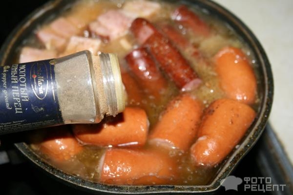 Рецепт: Шукрут - Блюдо эльзасской кухни