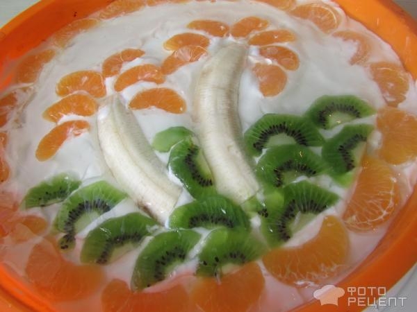 Рецепт: Торт для детей от двух лет - пекла на день рождения Рецепт: Торт для детей от двух лет - пекла на день рождения