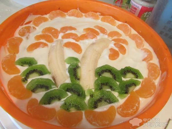 Рецепт: Торт для детей от двух лет - пекла на день рождения Рецепт: Торт для детей от двух лет - пекла на день рождения