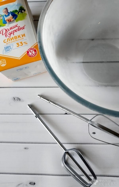 Рецепт: Торт-мороженое - вкус мороженного из детства